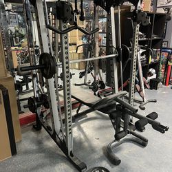 Nautilus Machine And Weights/bench