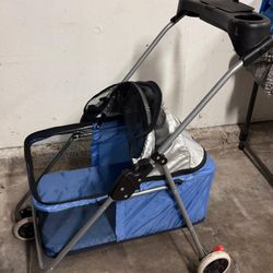 Dog Stroller And Sling Carrier