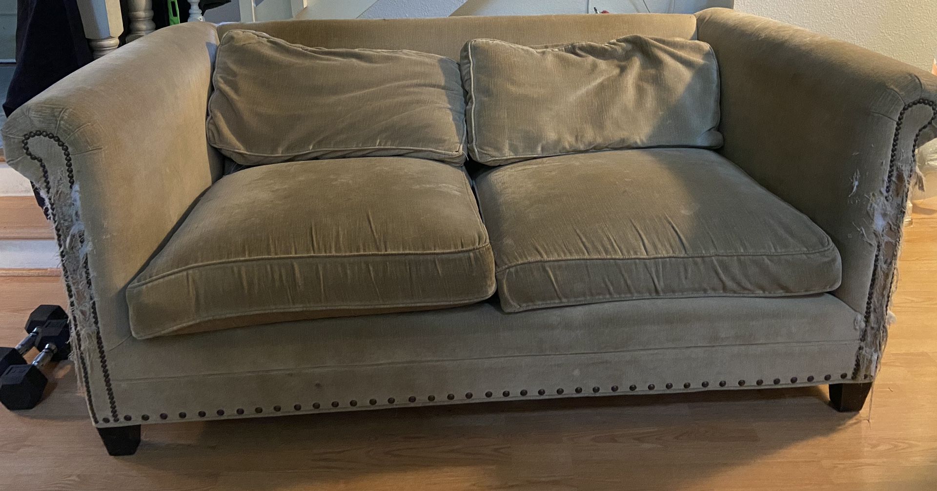 Free Restoration Hardware Mitchell Gold Sofa-needs To Be Reupholstered