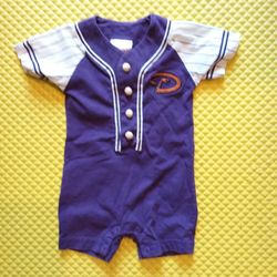 Arizona Diamondbacks Baby Boys 6-9 Months Romper