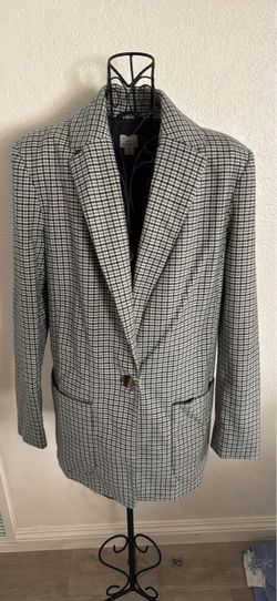 Plaid Blazer