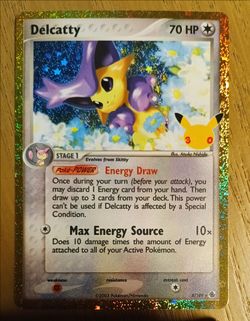 Delcatty Holo Rare Pokémon Card 5/109