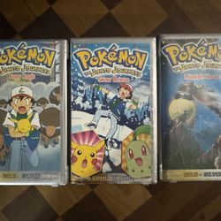 Pokemon Gold and Silver VHS