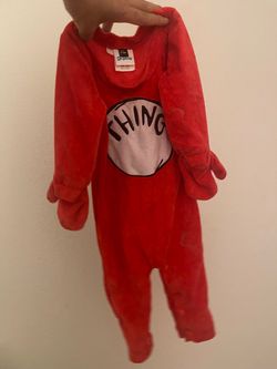 ONe Thing Kids Costume 6-9 months Dr Seus