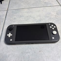 Nintendo switch - grey- with games