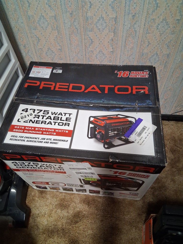 4375 Watt Generator