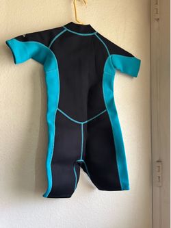 Hevto Kids Wetsuit Shorty for Boys Toddler Girls Youth 2mm chest 25”xL23@L28”