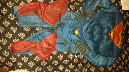 Superman costume for boy 7-8