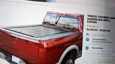 Roll Bed Cover, ANY Colorado Reg Long bed
