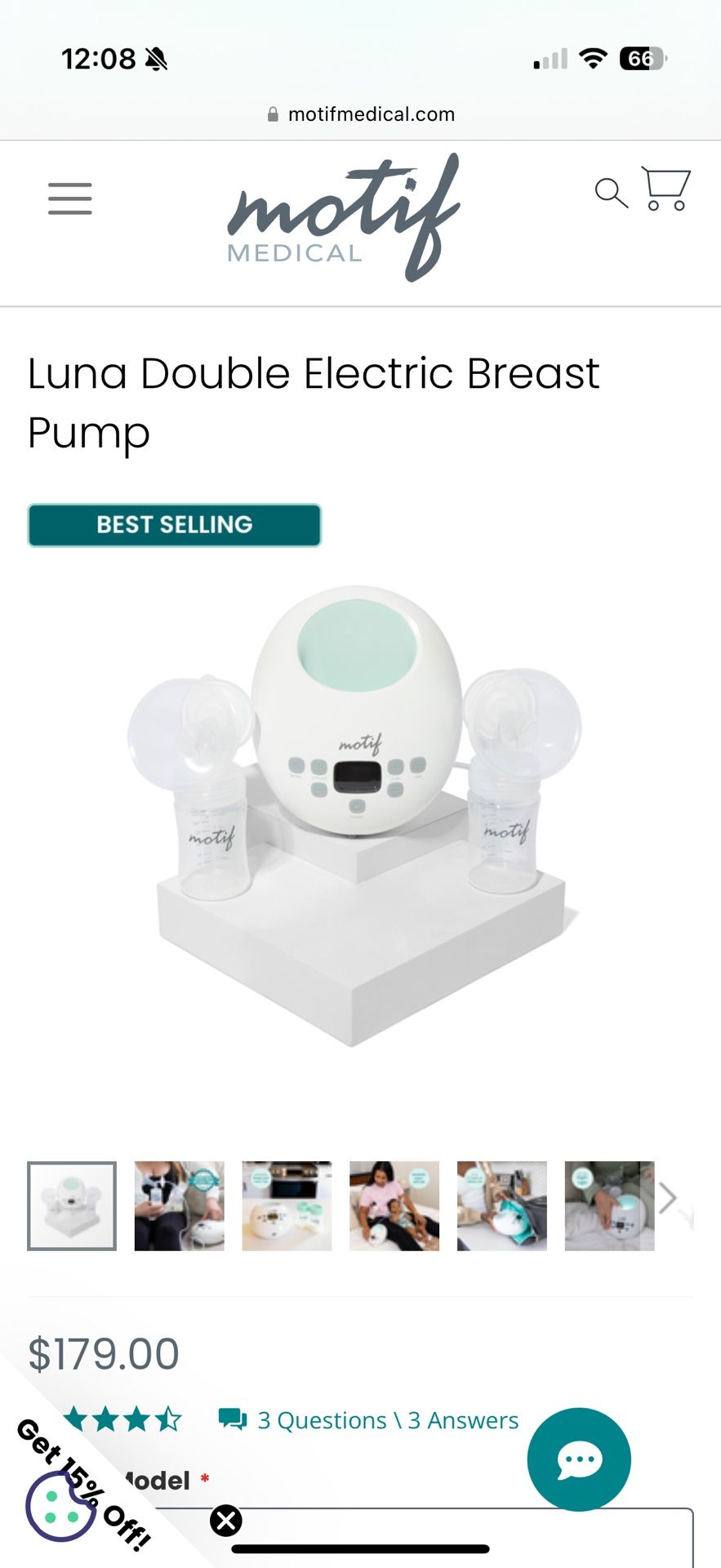 Motif Luna Breast Pump