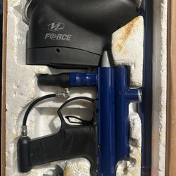 Paint Ball Gun And Mask 