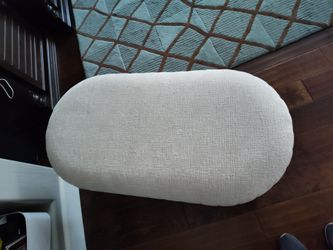 Beige ottoman