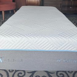 14” Gel Hybrid Plush Twin Mattress