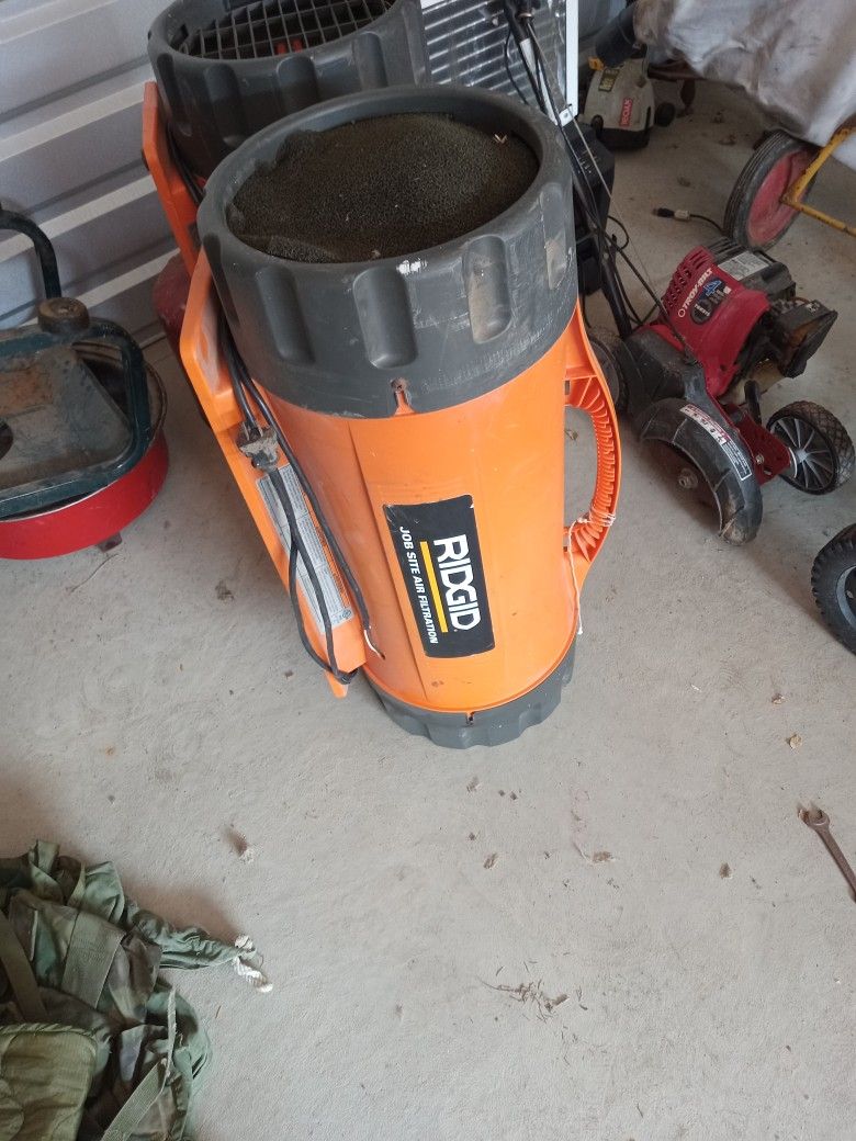 Portable Rigid Job Site Air Flitartion System 