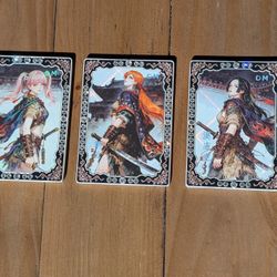 One Piece CCG METAL CARD SET OF 3 