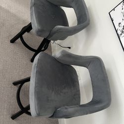 2 Stools From BOBS Like New