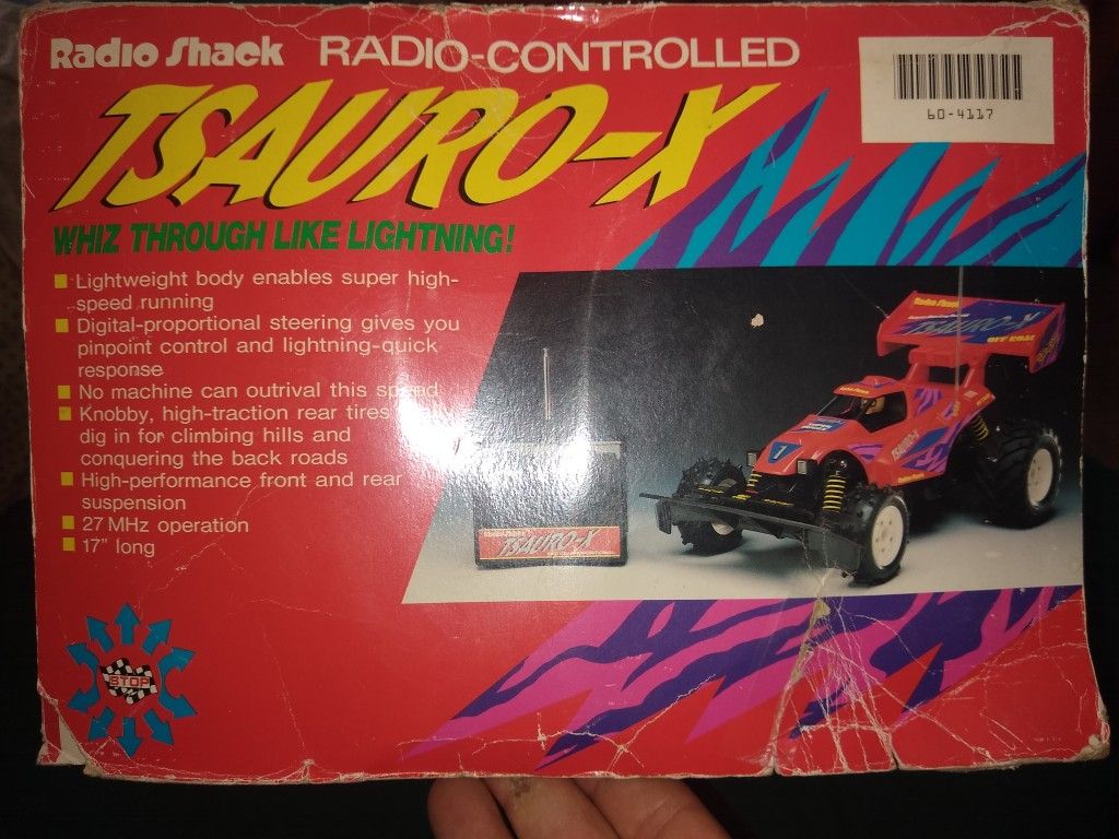 Radio Shack "Tsauro-x"rc Buggy
