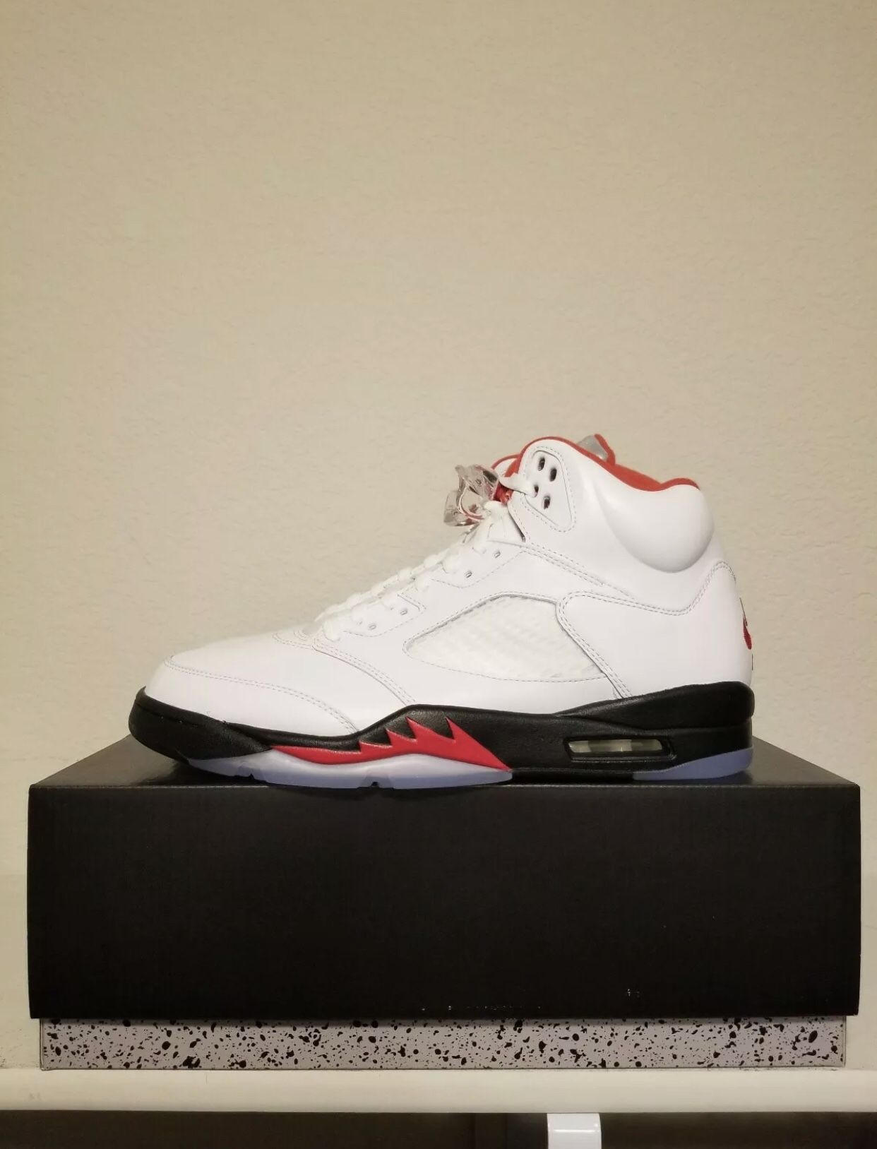 Jordan Fire Red 5 SIZE 11 12 13 14 Available Silver Tongue 2020 *BRAND NEW*
