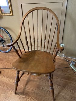 Ethan Allen Wooden Chair