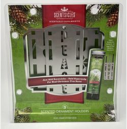 Scentsicles Trio Scentable Ornamenrs  -  Includes only 3 Ornament Holders 