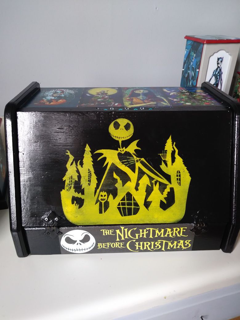Nightmare Before Christmas bread box