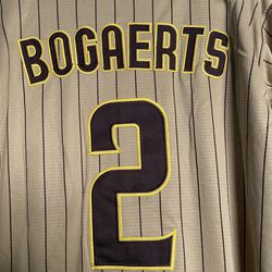 XANDER BOGAERTS San Diego Padres Jersey-TAN