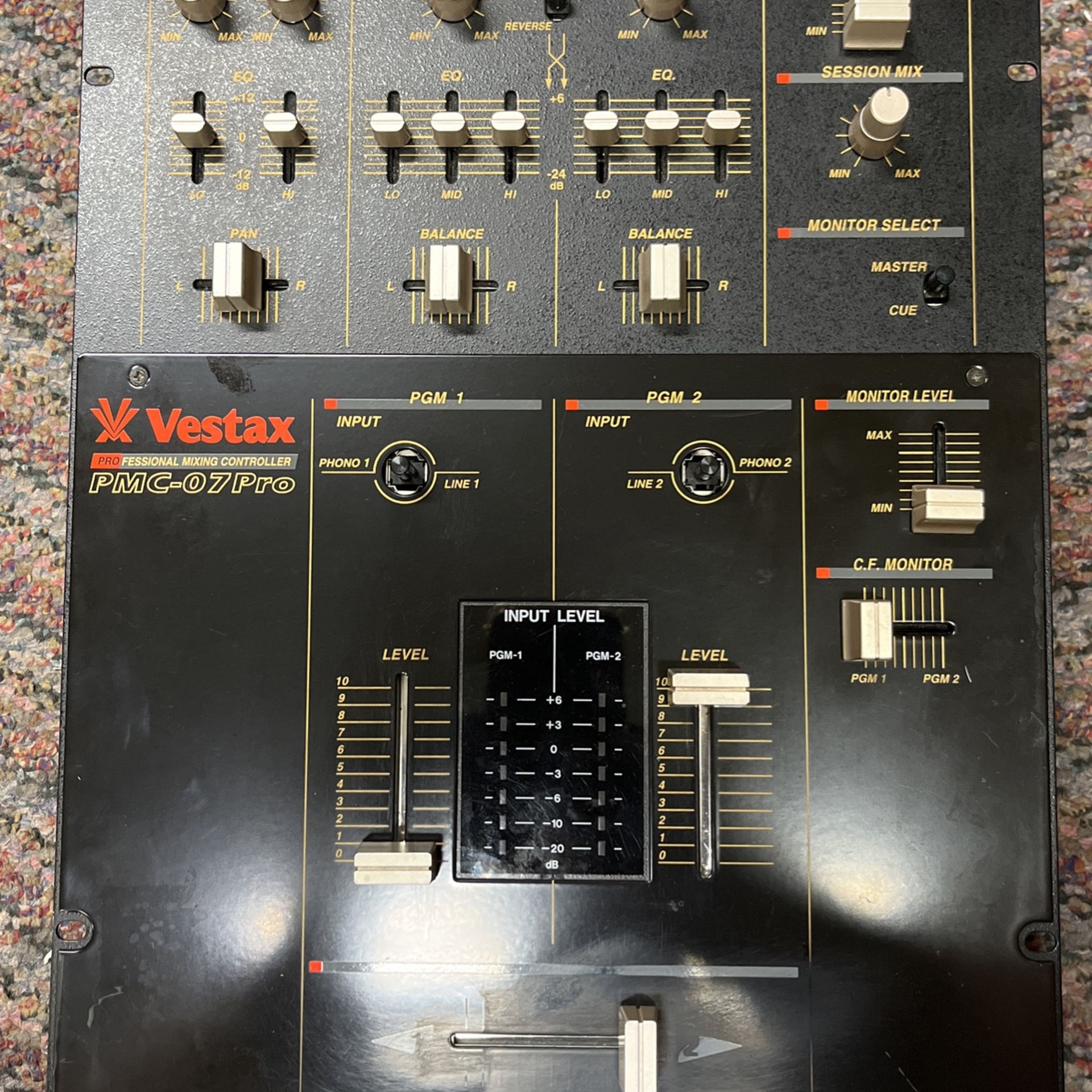 Limited Edition Vestax PMC-07 Pro DJ Mixer for Sale in