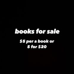 Books For Sale 