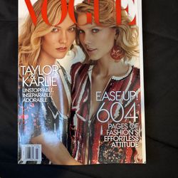 Taylor Swift And Karlie Kloss Shared Cover If Vogue March 2015 