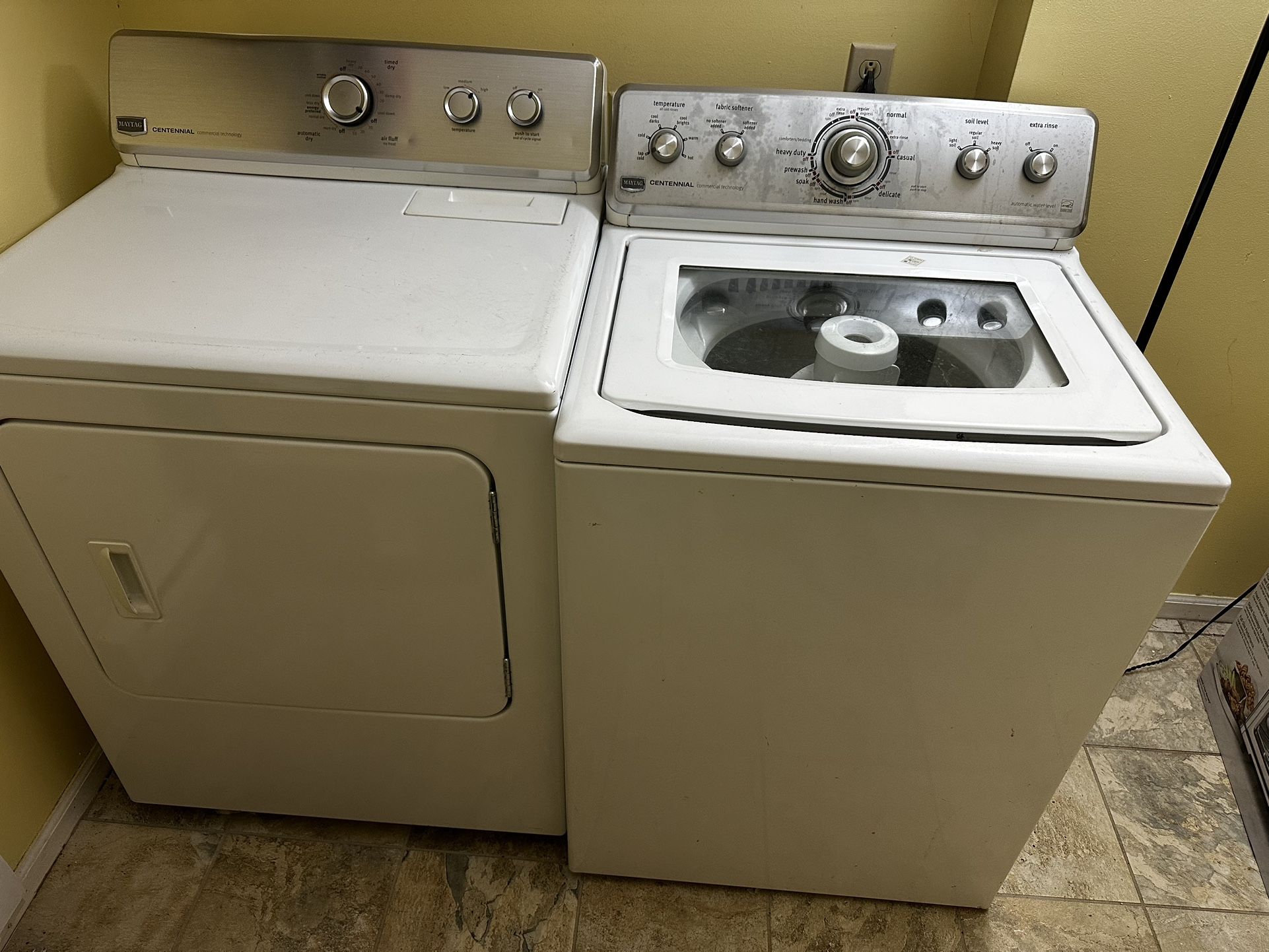 Washer And Dryer