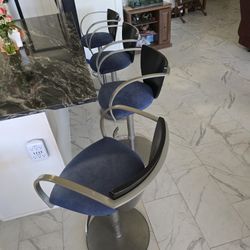 Bar Stools (Swivel & Adjustable Height)