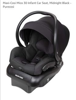 Maxi-Cosi Mico 30 Infant Car Seat, Midnight Black - Purecosi