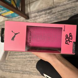 Pink Puma Pop Top Speaker 