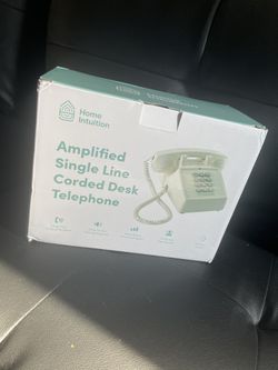 Single Line Corded Desk Telephone