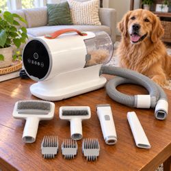 Pet Grooming Vacuum with Accessories