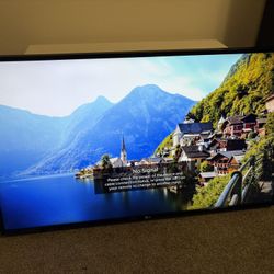 43” LG UHD 4k smart Tv