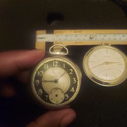Vintage Pocket Watches For Parts 