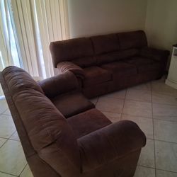 Brown Couch Set
