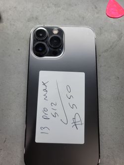 Iphone 13 proax 512gb,  Unlocked