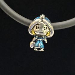 S925 Sterling Silver Princess Jasmine Charm, Charms For Pandora Bracelet 