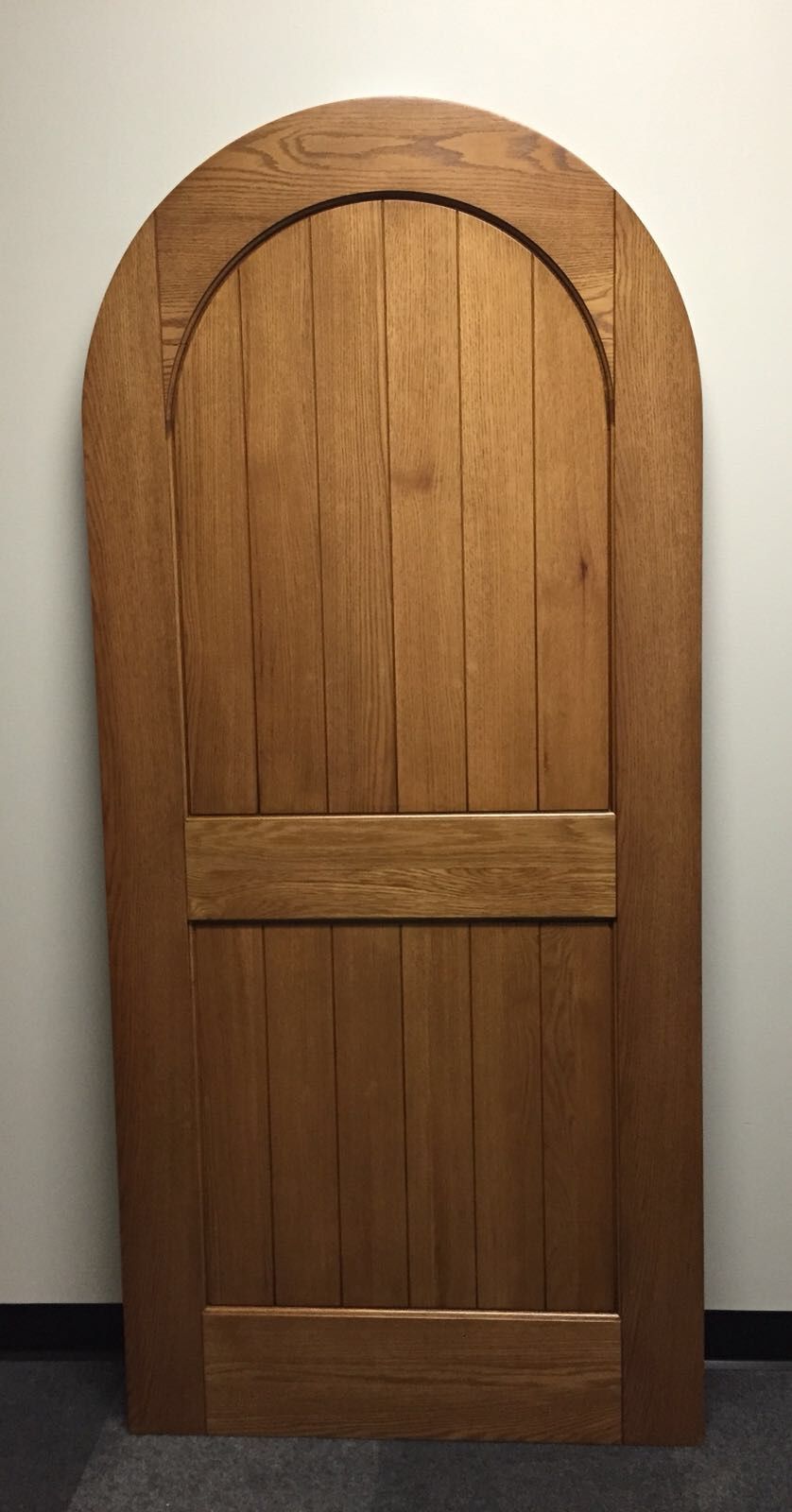 Solid wood door
