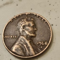 1968 D PENNY ERRORS 