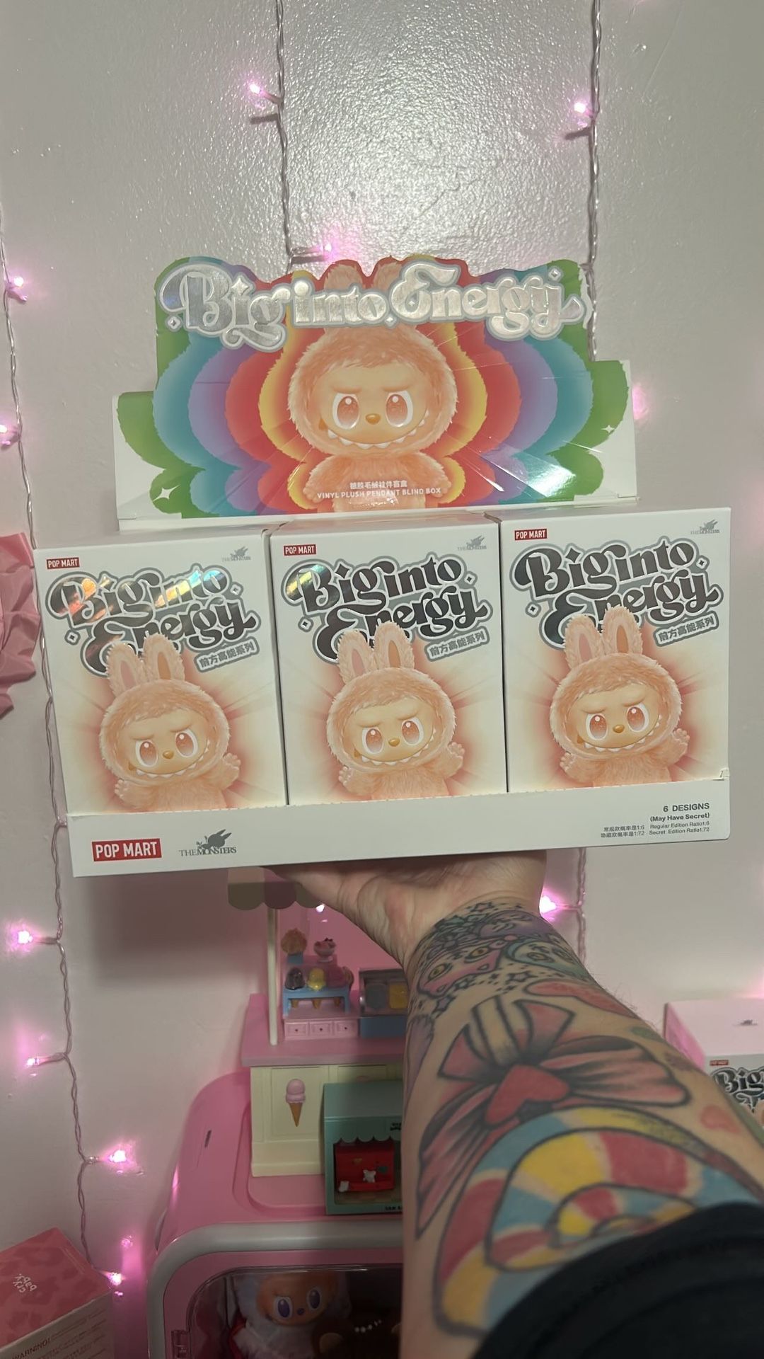 THE MONSTERS Big Into Energy Labubus From Pop Mart