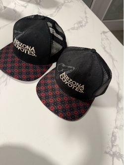 2 NHL Arizona Coyotes Snapback Hat Cap Hockey Team Gila River Casino