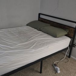 Mattress with Bed Frame