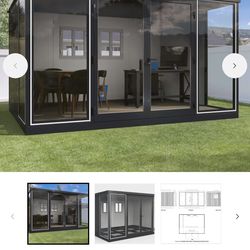 Duramx 13x10 Glass Garden Room
