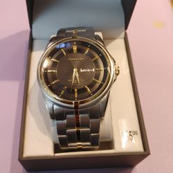 Two Tone Amriton Watch Stainless Brand New 