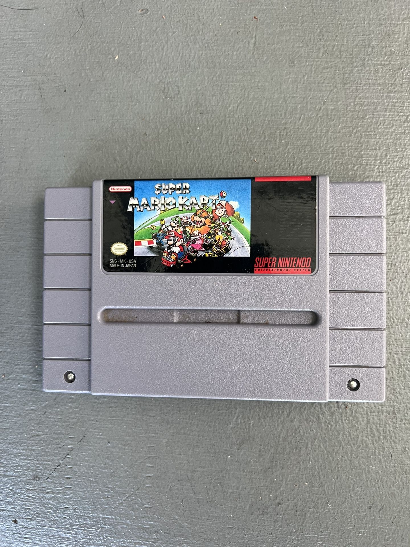 SNES Super Mario Kart Authentic