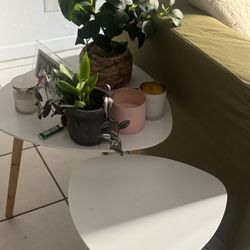White End Tables 