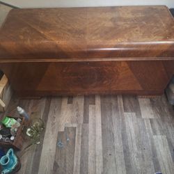 Vintage Wooden Cedar Chest